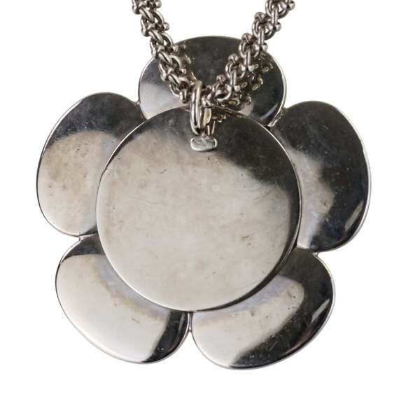 CHANEL White Logo Necklace - Picture 4 of 16